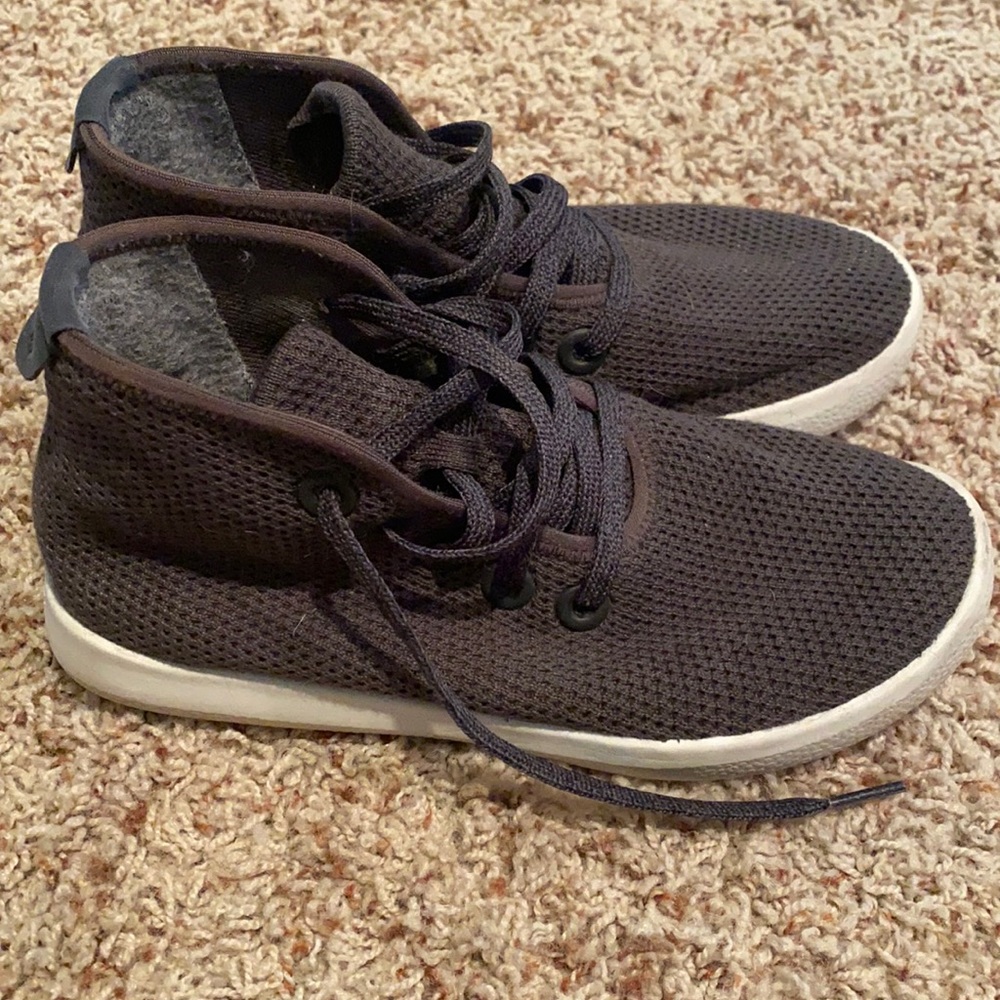 Size 6 Allbirds Women’s Tree Toppers in charcoal